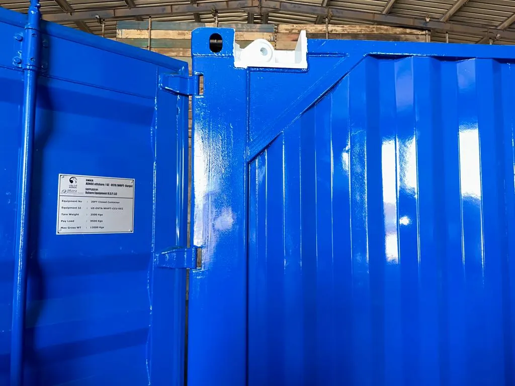 DNV container Mussafah UAE