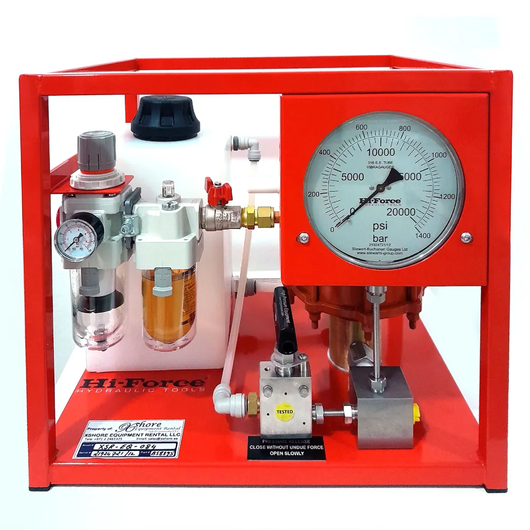 Hydro test manifold UAE